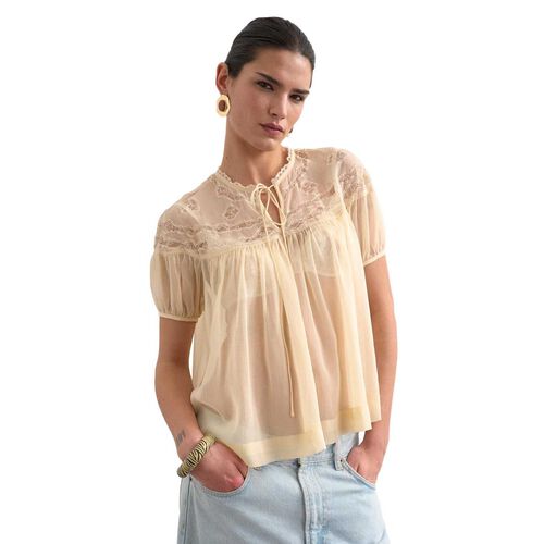 TOPSHOP Layla SS Lace Top